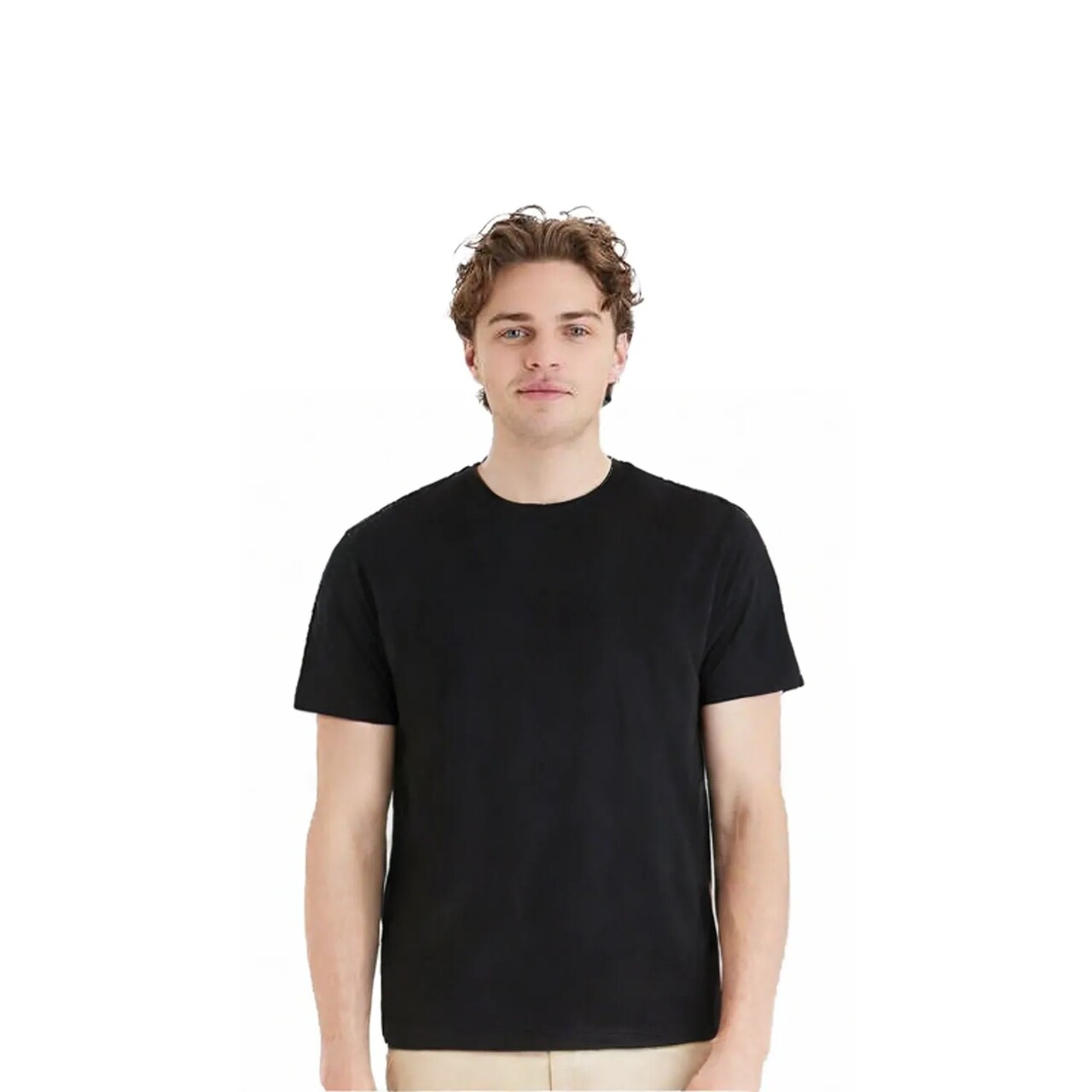 Hanes Responsible Midweight Essential Unisex Crewneck Short Sleeves T Shirt For Workwear Use